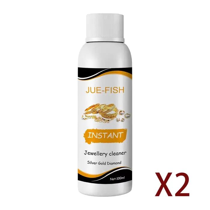 Solution de nettoyage de bijoux liquide pour machine à ultrasons or argent diamants protection durable et entretien facile pour bijoux occasions spéciales