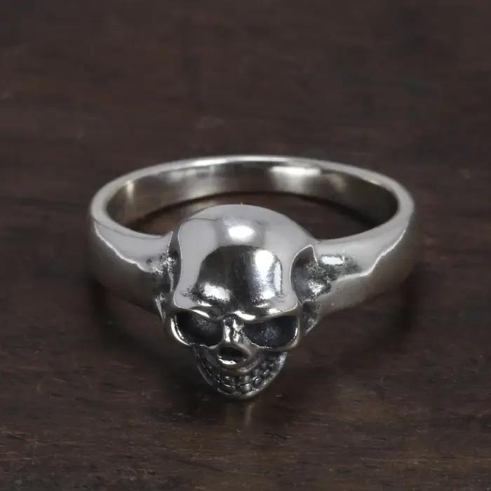 S925 Sterling Silver Vintage Modules Seton Ring for Men