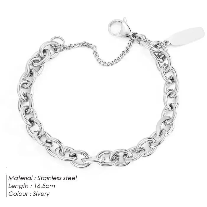 EManco – Bracelet Vintage exagéré, Punk Street, Style Hip Hop, chaîne Rap, bijoux plaqués or, Direct