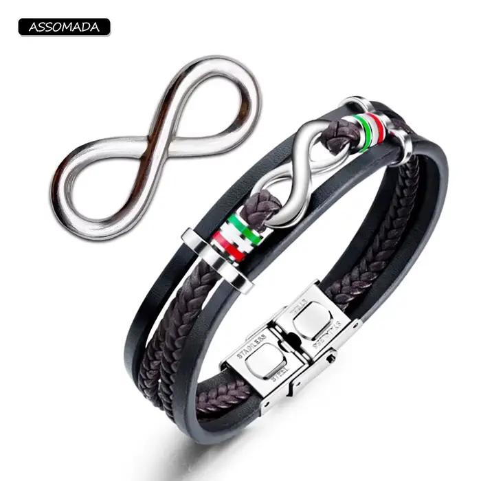 Pendentif en Acier Inoxydable Extron Symdakers, Connecteurs pour Bracelet, Collier, Artisanat Fait à la Main, Breloques MF ite, Perles, Bijoux de Bricolage, Exécutif
