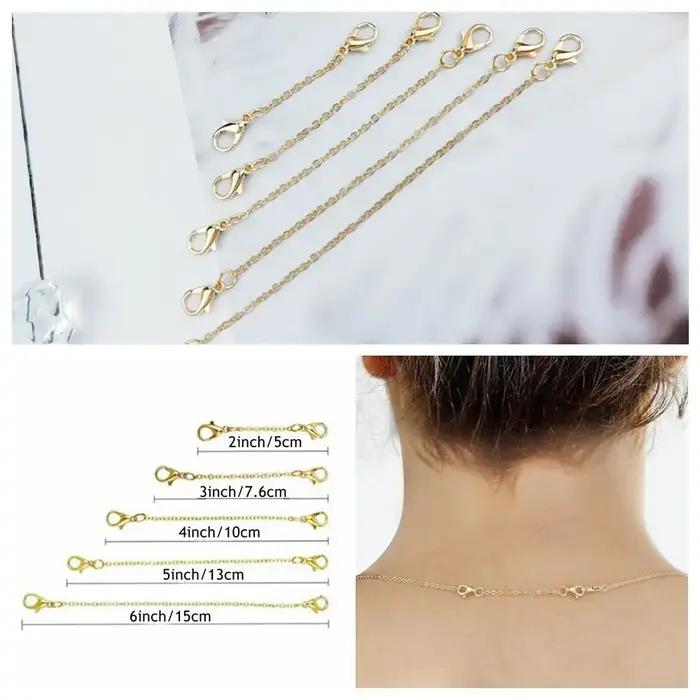 Rallonge de sécurité bricolage pour bracelet et collier
