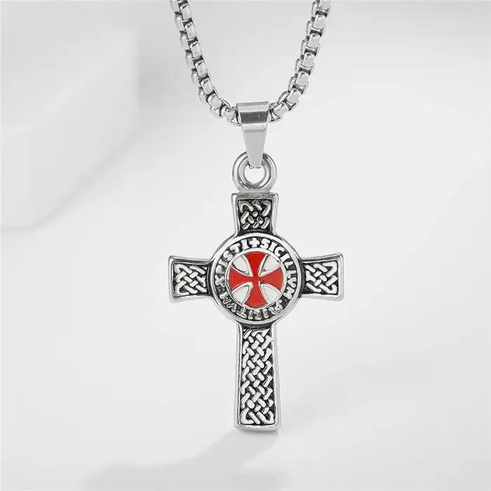 Collier pendentif classique pour hommes