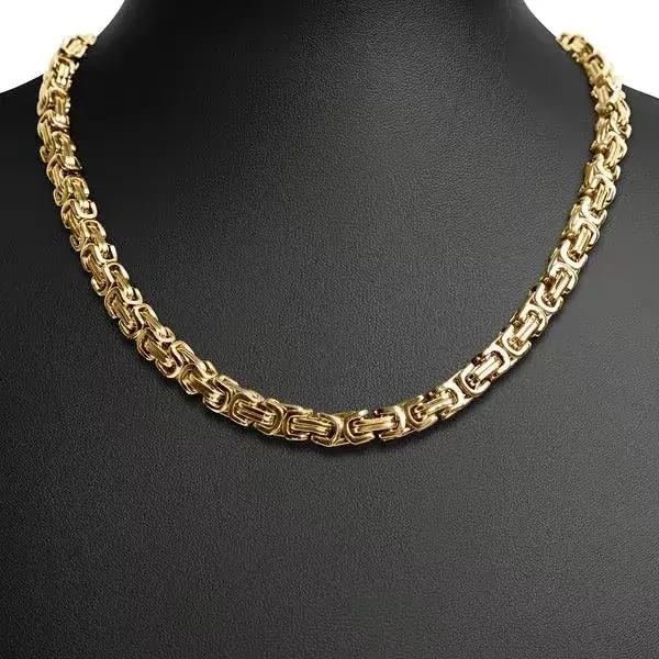 Colliers classiques magnifiques en argent massif de 50CM