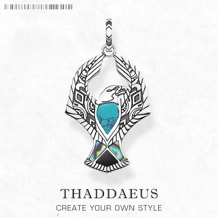 Pendentif aigle flambant neuf, bijoux fins, accessoires de rue rebelle, en argent Sterling 925, cade
