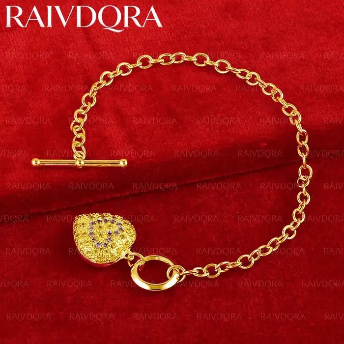 Bracelets plaqués or 18 carats pour femmes et hommes