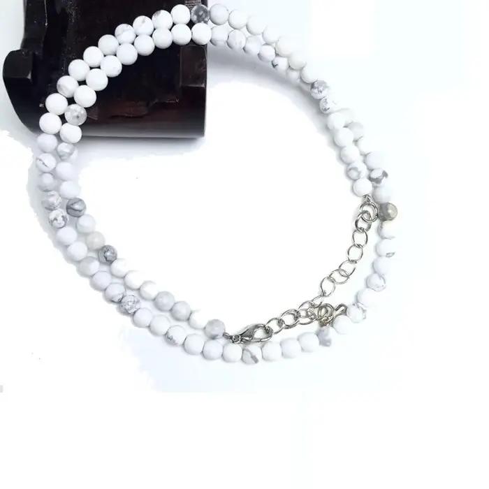 Collier et bracelet 4mm