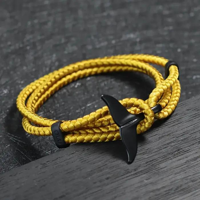 Nouveau Bracelet en queue de baleine pour hommes