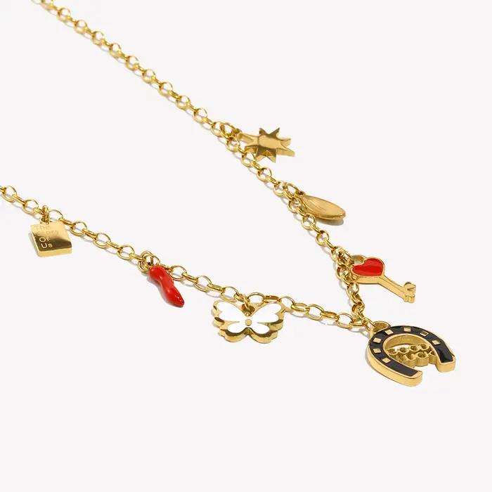 E.B.belle – collier avec pendentif populaire Hip-Hop européen et américain