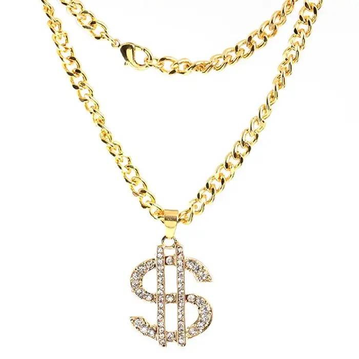 Collier Hip Hop pour hommes et femmes