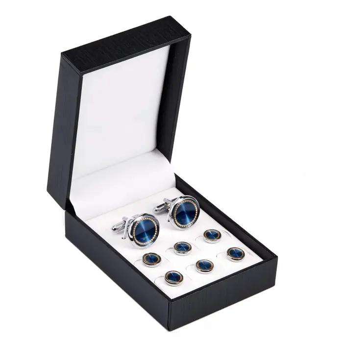 Ensemble de boutons de manchette de mariage de luxe pour hommes