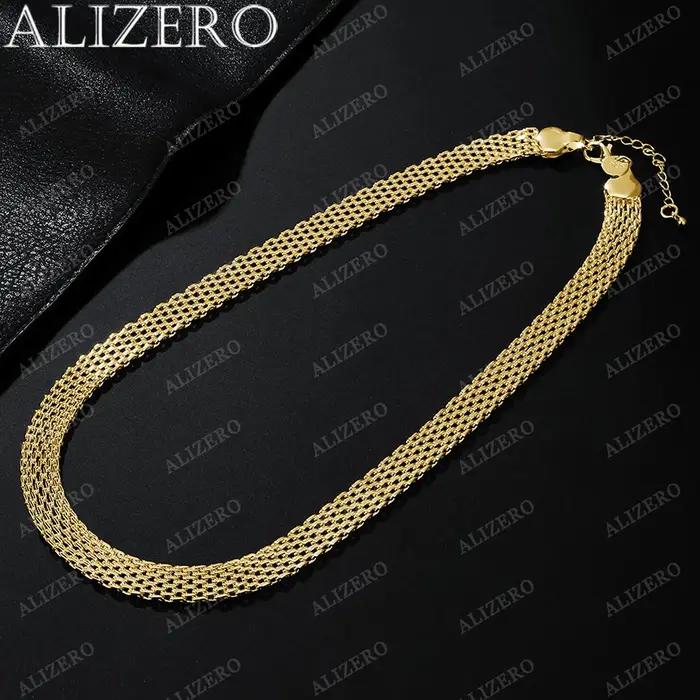 Collier en maille tissée pour hommes et femmes