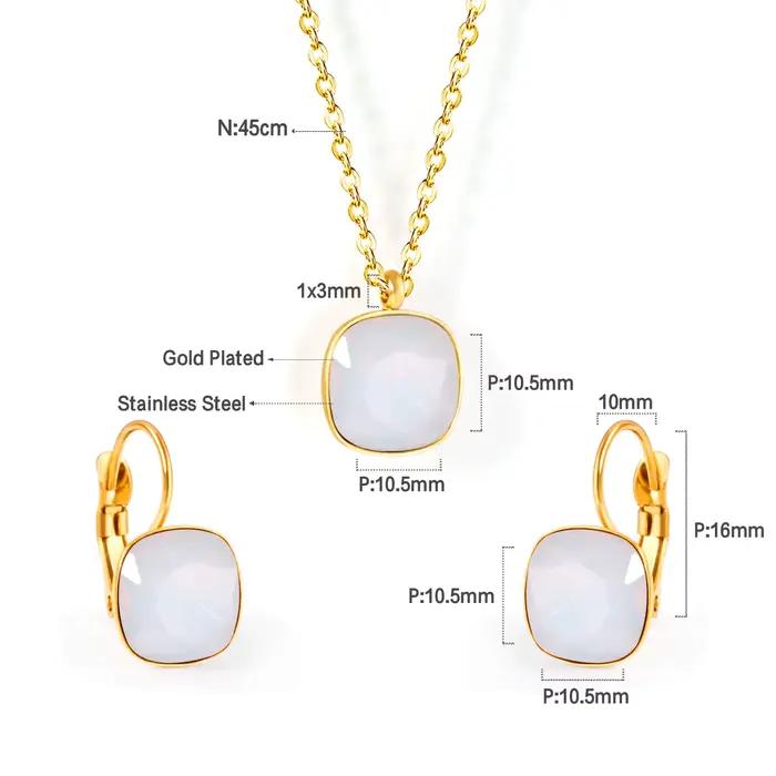 Ensembles de Bijoux de luxe en zircone