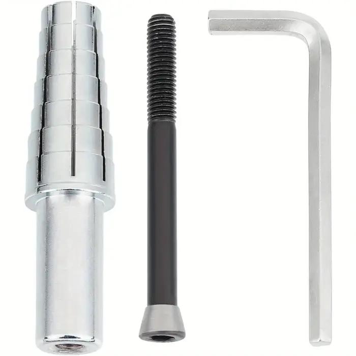 Kit d'agrandissement de bagues avec axe central, outil de modification de taille réglable 7-14 pour le façonnage et la réparation de bagues, outils d'artisanat