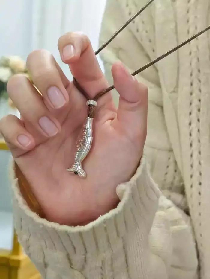 Boho Vintage hommes collier réglable en cuir véritable cordon