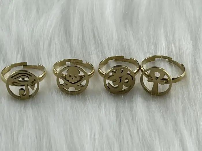 Bague tête de mort pour hommes