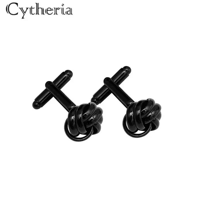 Boutons de manchette boule ronde pour hommes