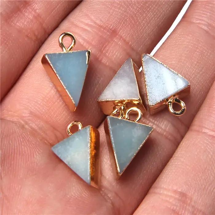 Collier en pierre d'amazonite naturelle