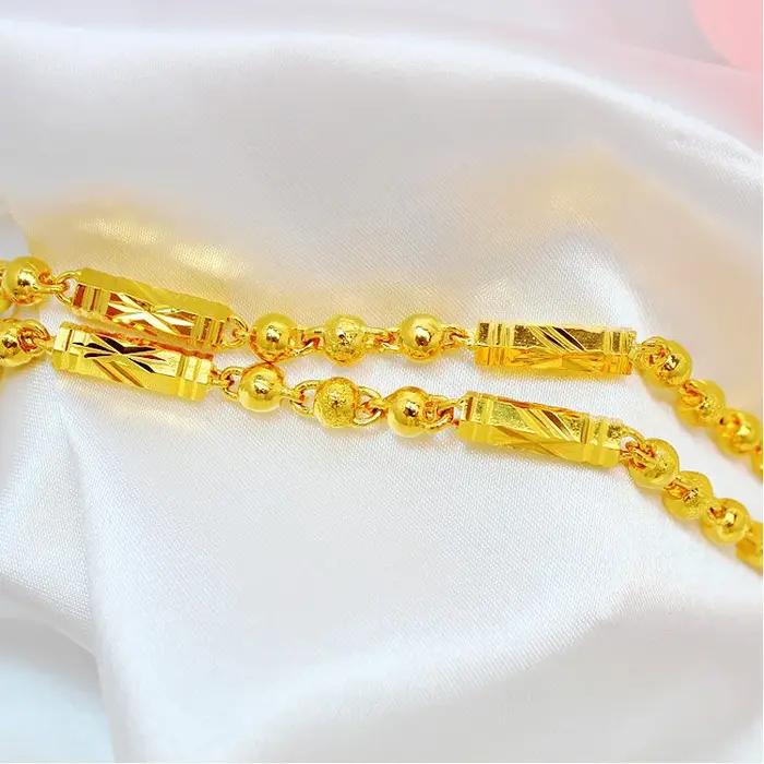 Colliers en or 24 carats pour hommes