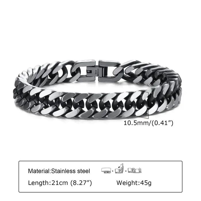 Chunky Retro Cuban JOMen Bracelets