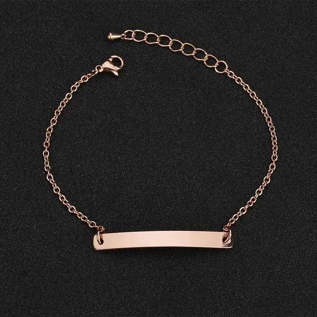 Bracelet Personnalisé avec Nom Gravé