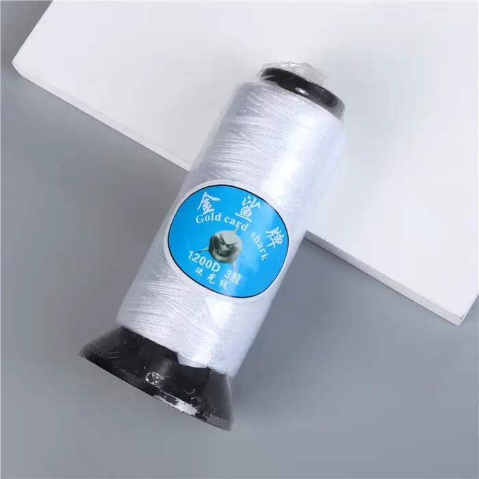 Fil de perles blancs pour la création de bijoux pour femmes, accessoires professionnels pour bracelets, colliers et boucles d'oreilles, cadeaux, bricolage et artisanat