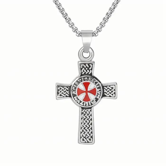 Collier pendentif classique pour hommes
