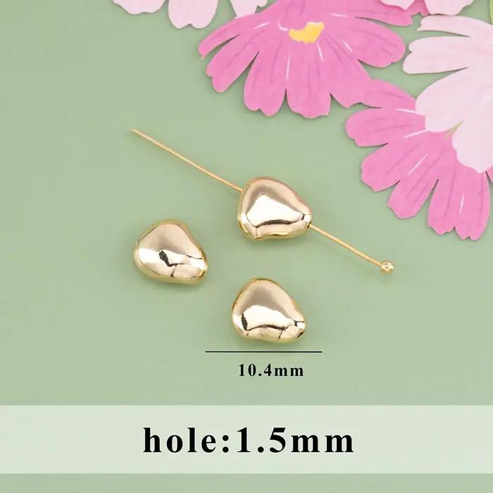 YEGUI – accessoires de bijouterie MA21, breloques en métal cuivré plaqué or 18 carats, sans nickel,