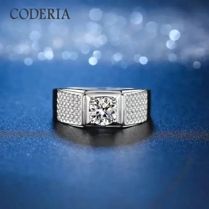 Bague en argent Sterling 925 véritable pour hommes