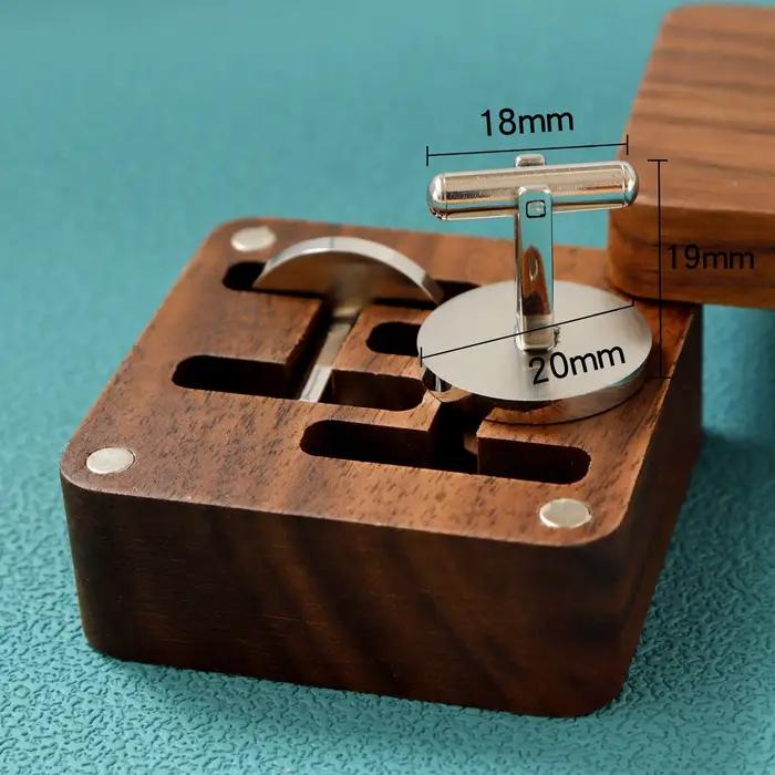 Boutons de manchette personnalisés avec n'importe quel contenu