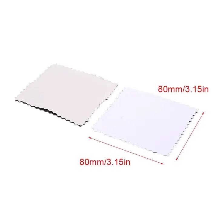 50 chiffons de nettoyage pour bijoux en argent, outil anti-ternissement