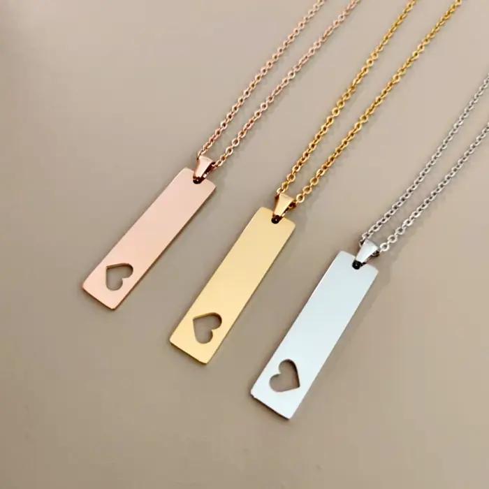 Collier avec étiquette de chien pour hommes