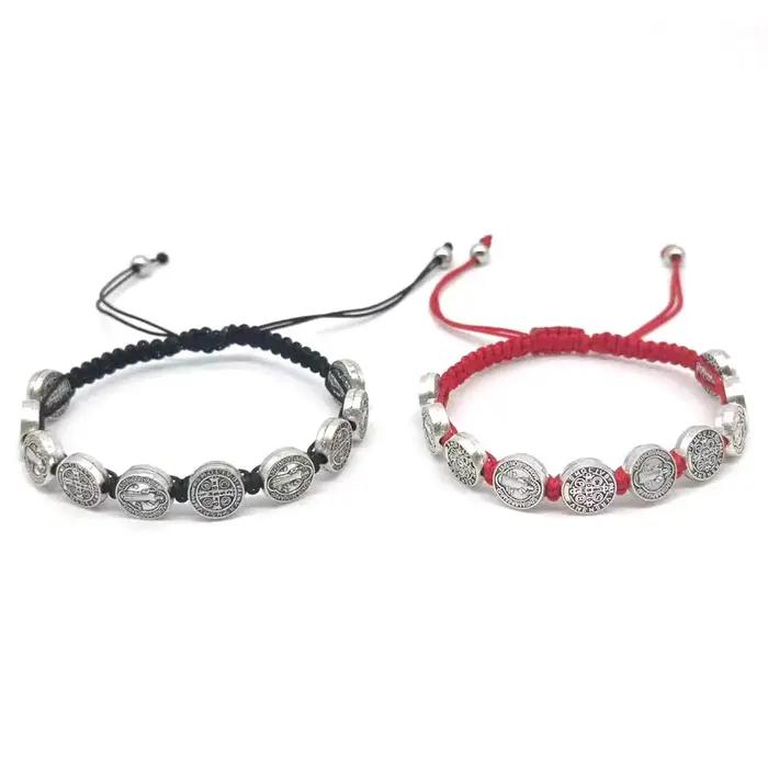 Bracelet réglable tissé à la main