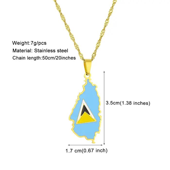 Collier pendentif en acier inoxydable pour hommes et femmes
