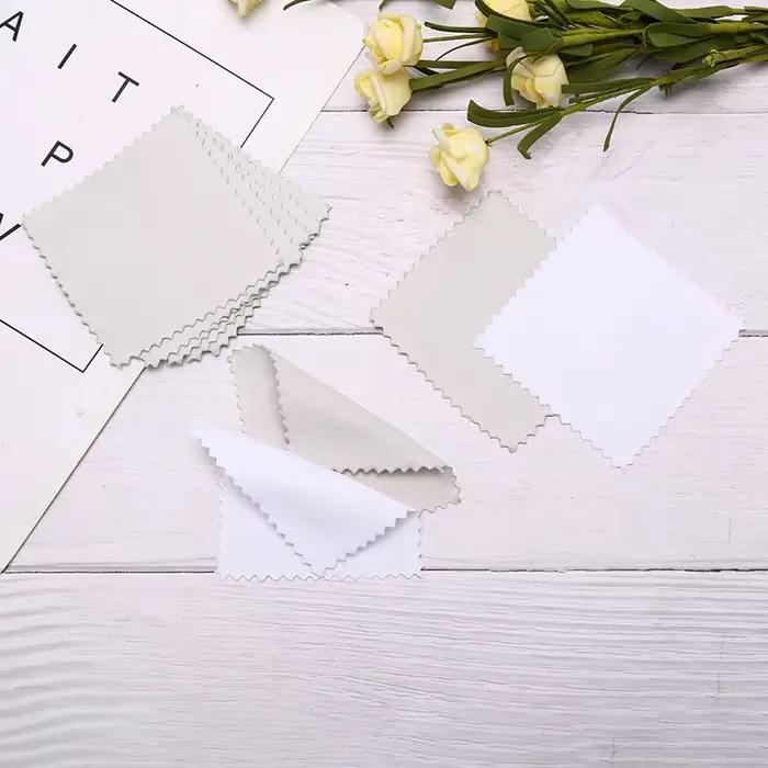 50 chiffons de nettoyage pour bijoux en argent, outil anti-ternissement