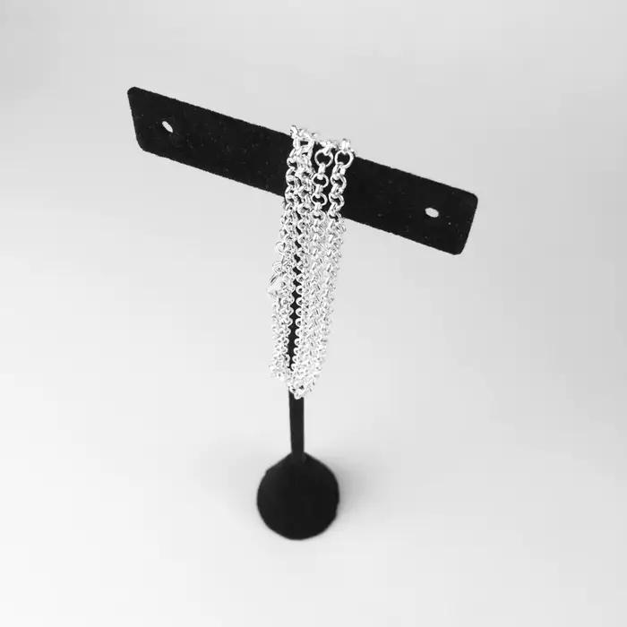 Collier chaîne Belcher rond tout nouveau brin Bijoux de mode Style européen 925