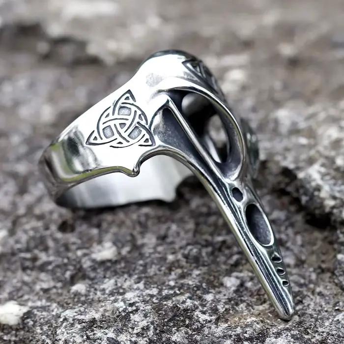 Bague Totem Noeud Celtique Vintage pour Homme