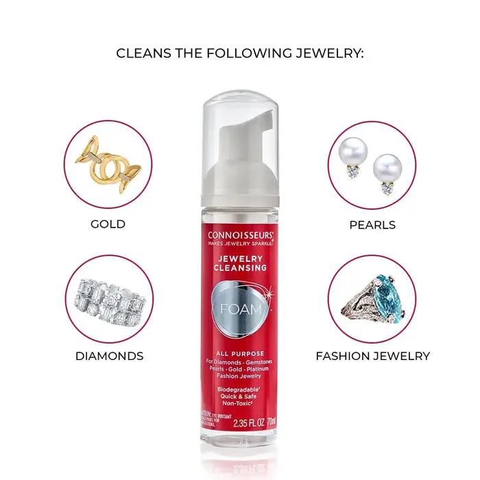Mousse nettoyante pour bijoux Connoisseurs