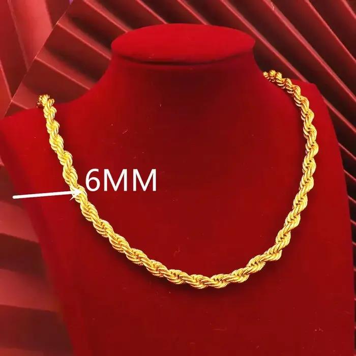 Collier en or 24 carats
