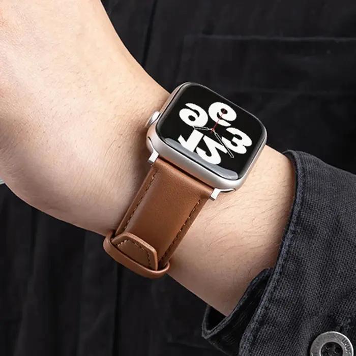Bracelet de montre en cuir