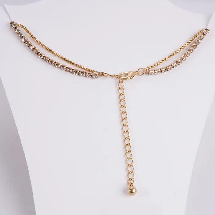 Collier Pendentif Tortue Double Couche