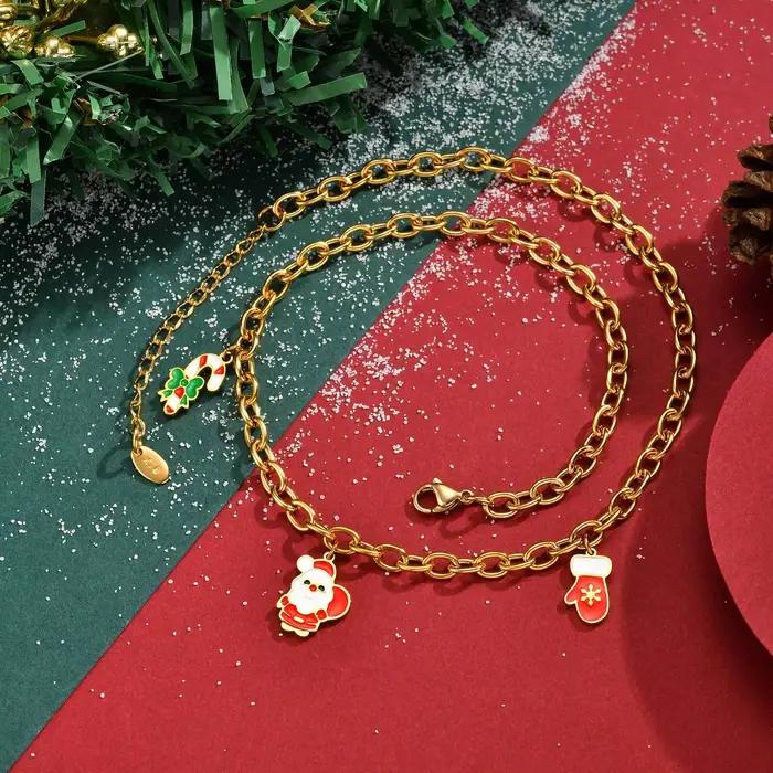 Collier en acier inoxydable plaqué or 18 carats pour femmes avec pendentif en forme de larme pour occasions spéciales et gravure personnalisable