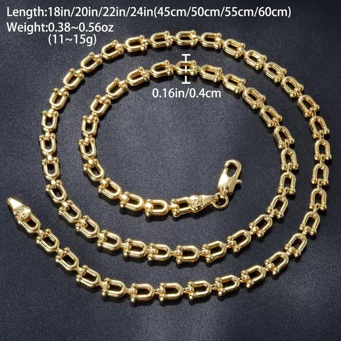 Hiphop Punk bordure cubique lien chaîne collier pour déclaration femmes homme