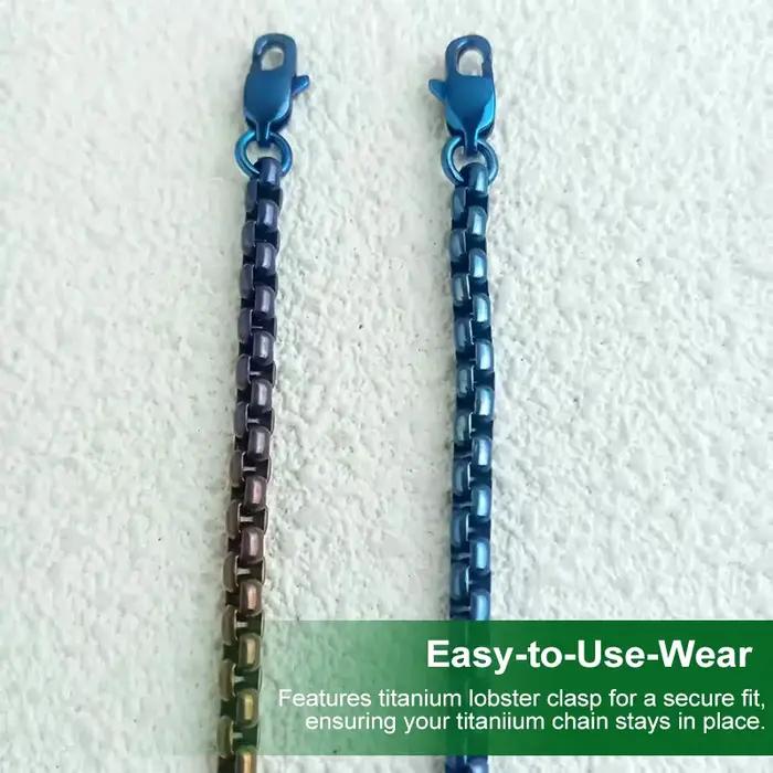 Collier léger en titane