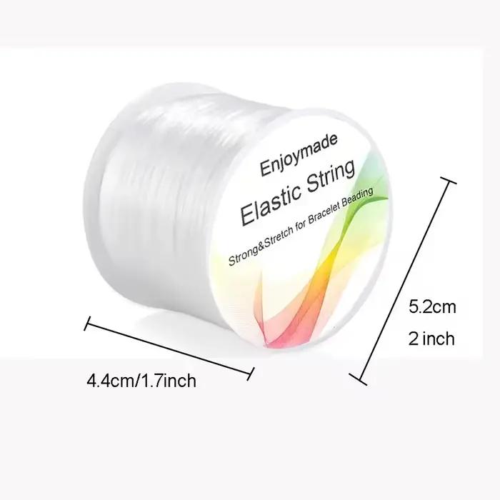 Bracelet élastique cordon extensible perlé pour la fabrication de bijoux à bricoler soi-même