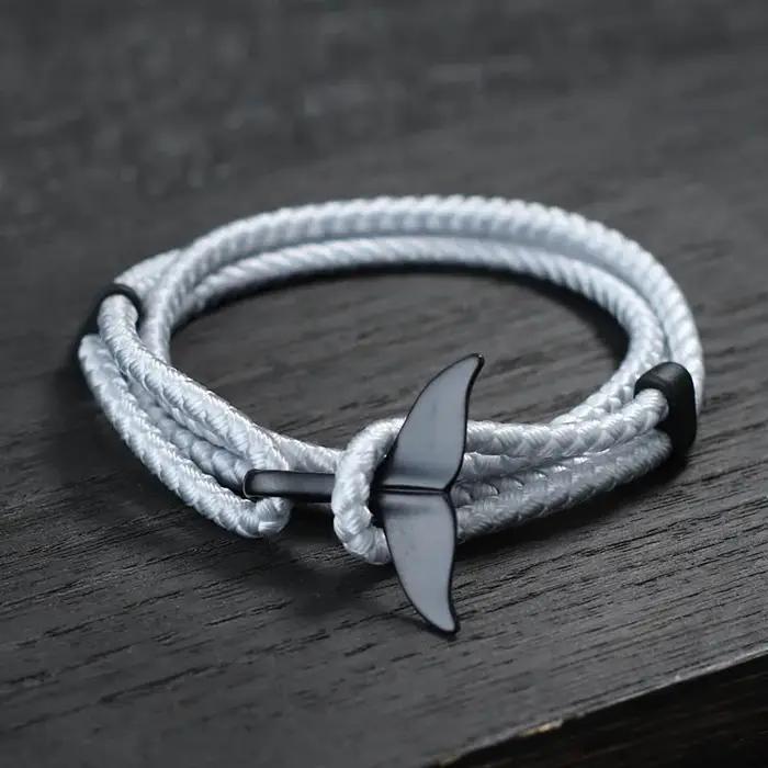 Nouveau Bracelet en queue de baleine pour hommes