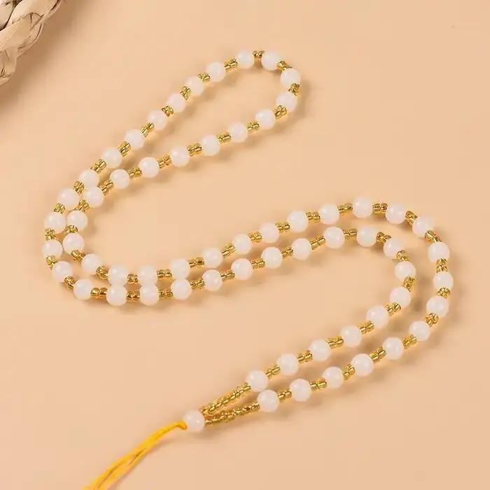 Nouveau collier en corde tressée artisanale exquise haut de gamme pour hommes et femmes, long