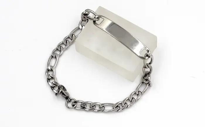 Bracelet de luxe en acier inoxydable pour hommes