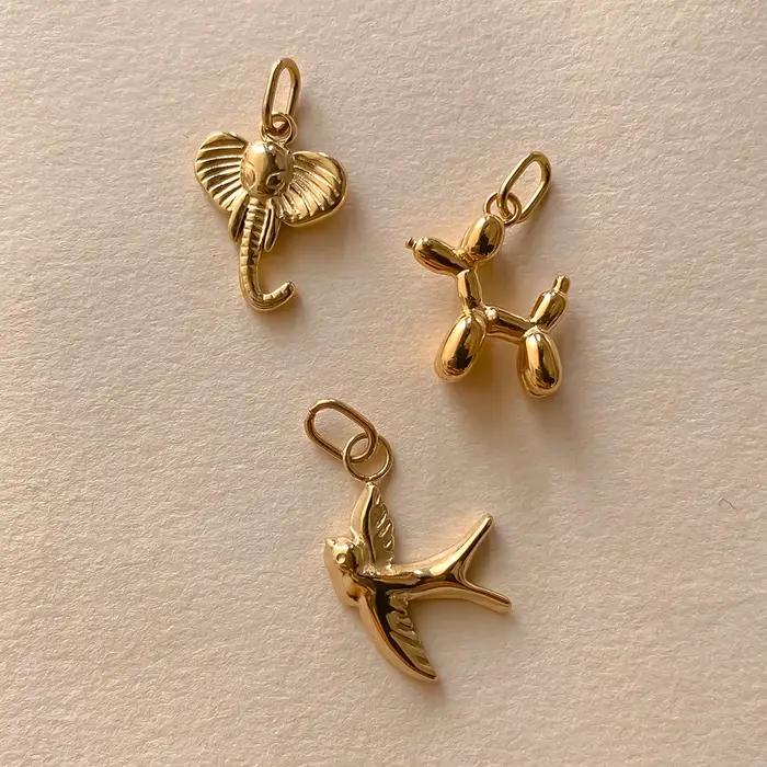 EManco – pendentif serpent Animal en acier inoxydable