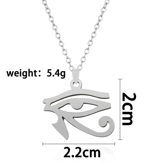 Mode Vintage pharaon égyptien oeil d'horus collier ancien egypte symbole
