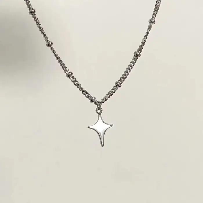 Collier Vintage Simple et tendance pour hommes et femmes